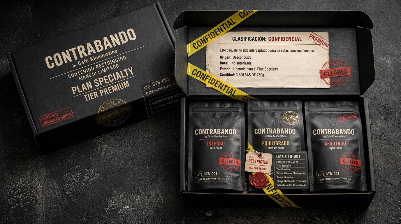 Pack café especialidad Contrabando